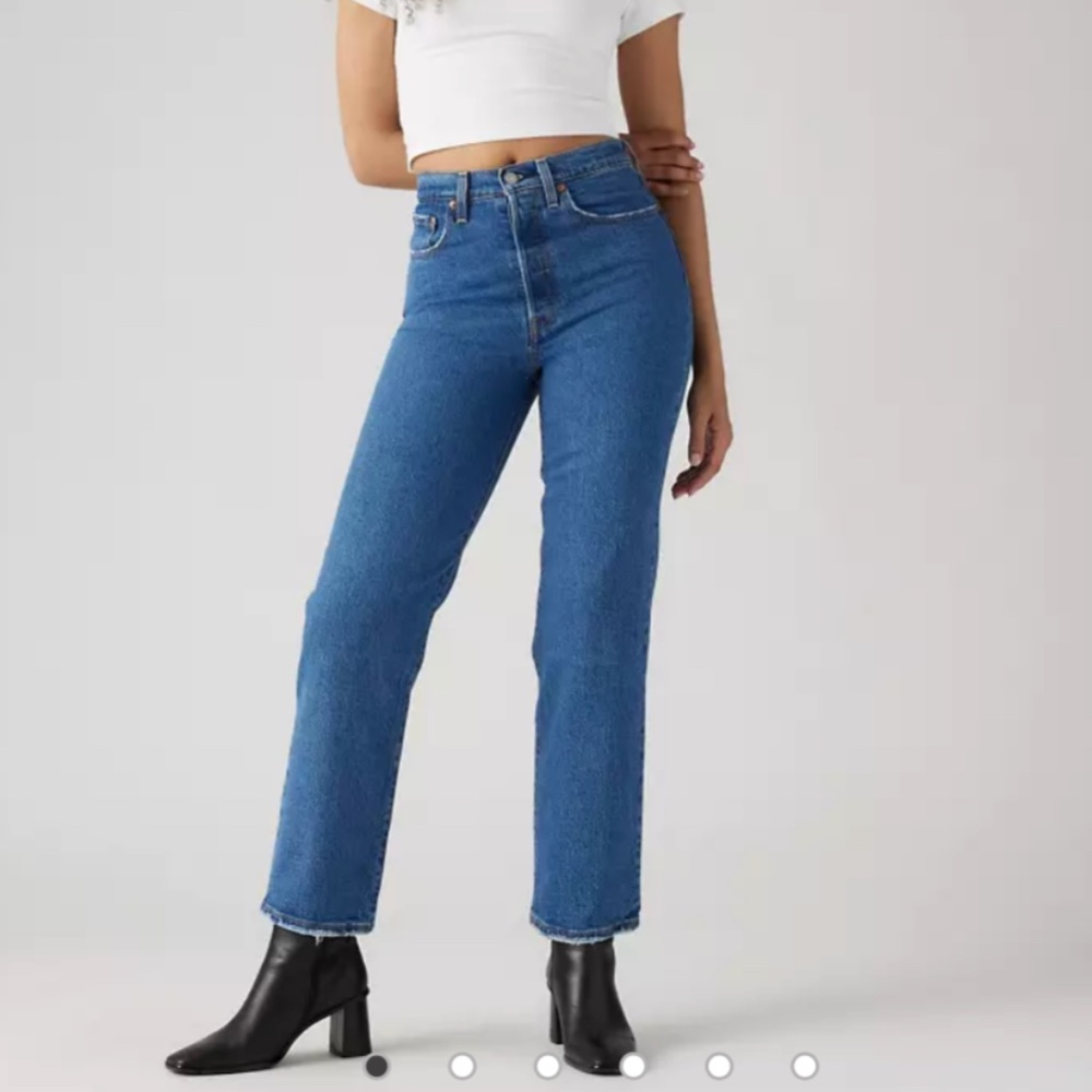 Levi's Ribcage Straight Ankle Jeans